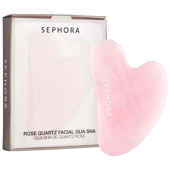 Facial Rollers SEPHORA COLLECTION Rose Quartz Gua Sha - Picture 1 of 3